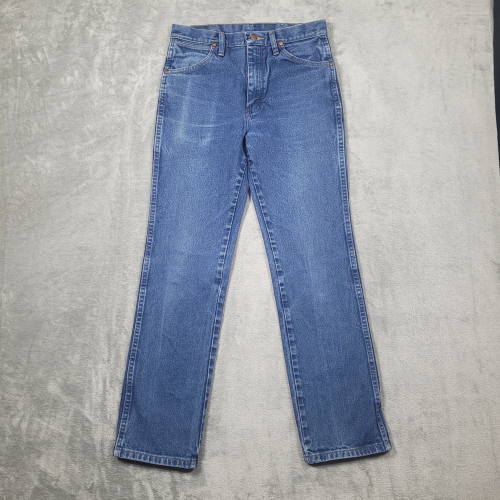 Wrangler Jeans Mens 30x32 Blue Cowboy Cut Straight Leg 936PWD Denim Pants